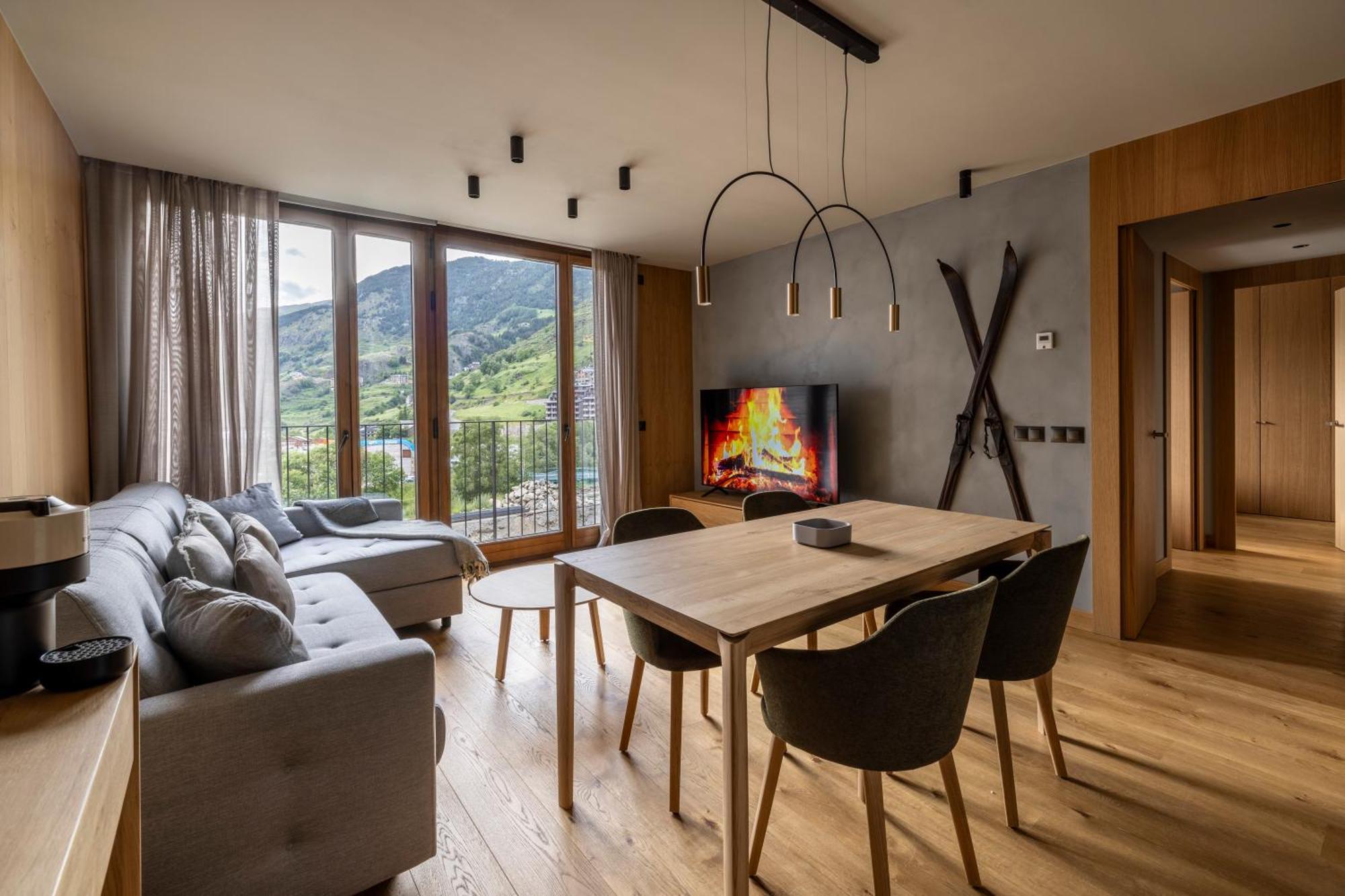 Un Diamante De Montana L A Pie De Pistas De Esqui - Gimnasio - Sauna - Piscina L 6Pax L By Bonesvacances El Tarter Ngoại thất bức ảnh